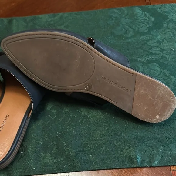 Lucky Brand Black Women's Mules Sz 8.5 to 9M - Picture 7 of 8